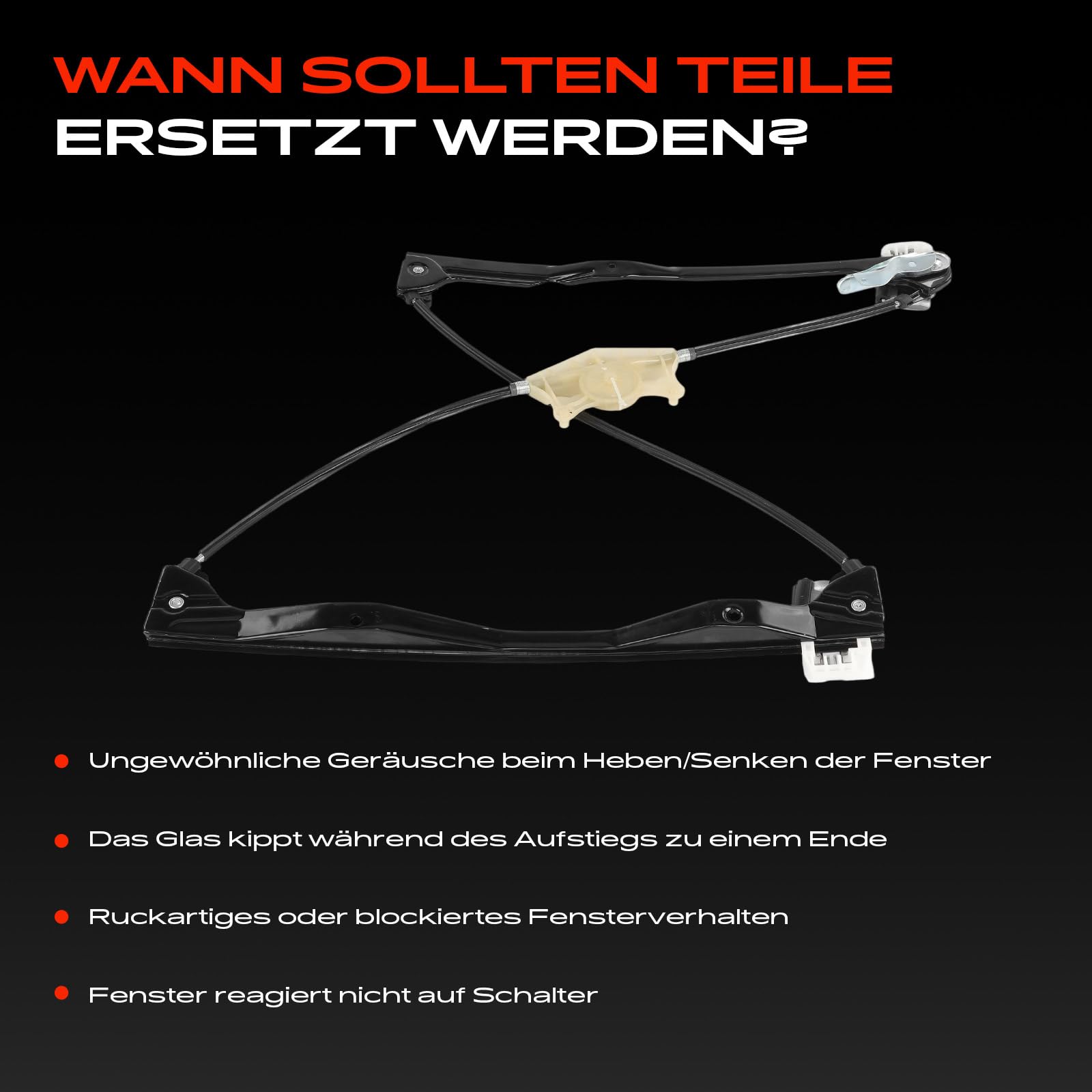 Frankberg Fensterheber Vorne Links Kompatibel mit T-o-u-r-a-n 1T1, 1T2 1T3 Alle Motoren MPV 2003-2015 1T1837461