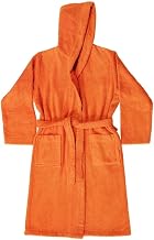 Bassetti Men's and Women's Hooded Bathrobe XL Orange