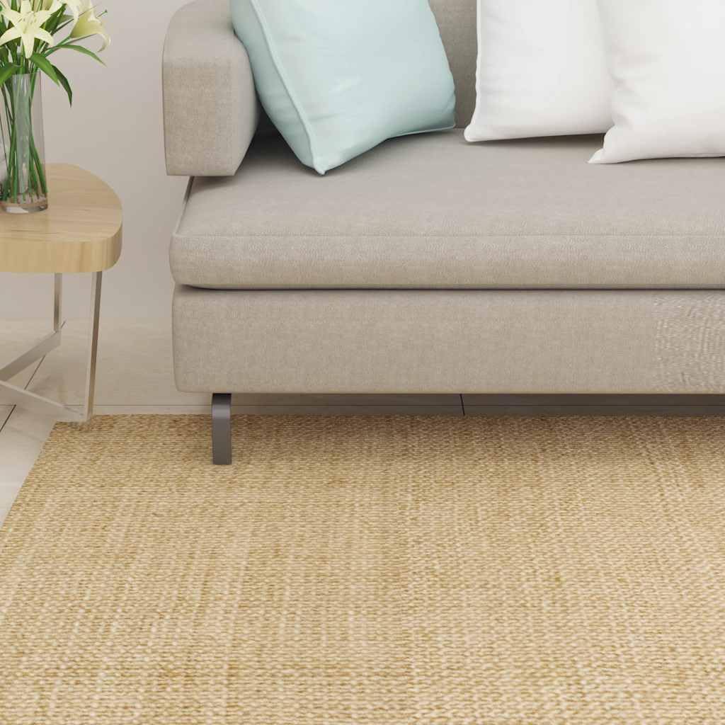 Tappeto in sisal, 80 x 350 cm, per albero tiragraffi, robusto tappetino antigraffio per mobili per gatti, tappetino antiscivolo in sisal per affilare gli artigli