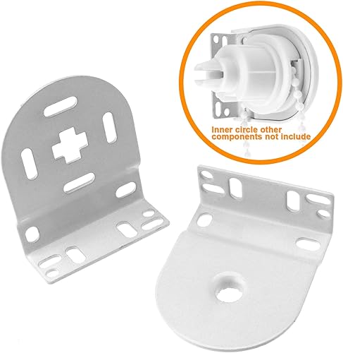 Vista 4 de Sing F LTD Soporte profesional resistente del kit de reparación de persianas enrollables blancas compatibles con repuestos