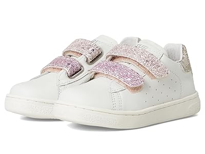 Naturino Hasselt 2 VL (Toddler/Little Kid) Girls Shoes White/Lilac/Cipria : EU 32 (US 1.5 Little Kid) M, Leather