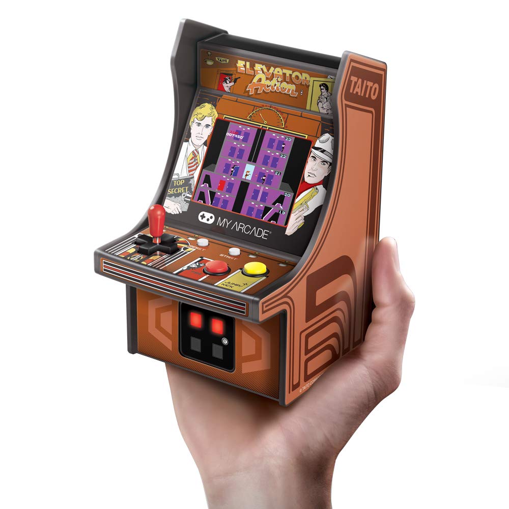 My Arcade Micro Player Mini Arcade Machine Elevator Action Video Game