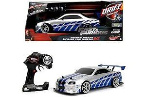 Jada Toys Fast & Furious Brian's Nissan Skyline GT-R (BN34) Drift Power Slide RC