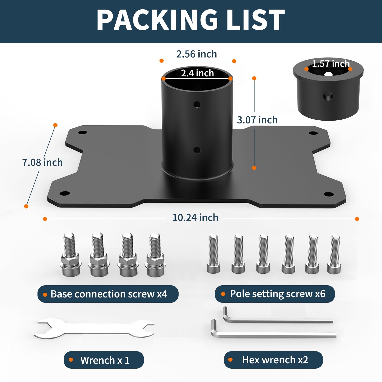 Build Load Adapter Snapklik.com : Starlink Gen 3 Pipe Adapter - High Performance Mounting ...
