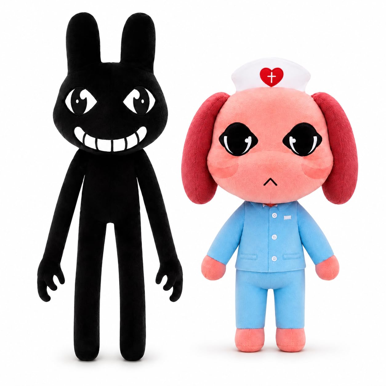 Animal Hospital Plush 9.8in Role Play Figure, Collectible for Game Fans (Nurse+Stalker) — image 1
