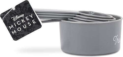 Vista 5 de Disney Mickey and Minnie Mouse - Tazas medidoras de Mickey Mouse con temática de amor adorable para cocina