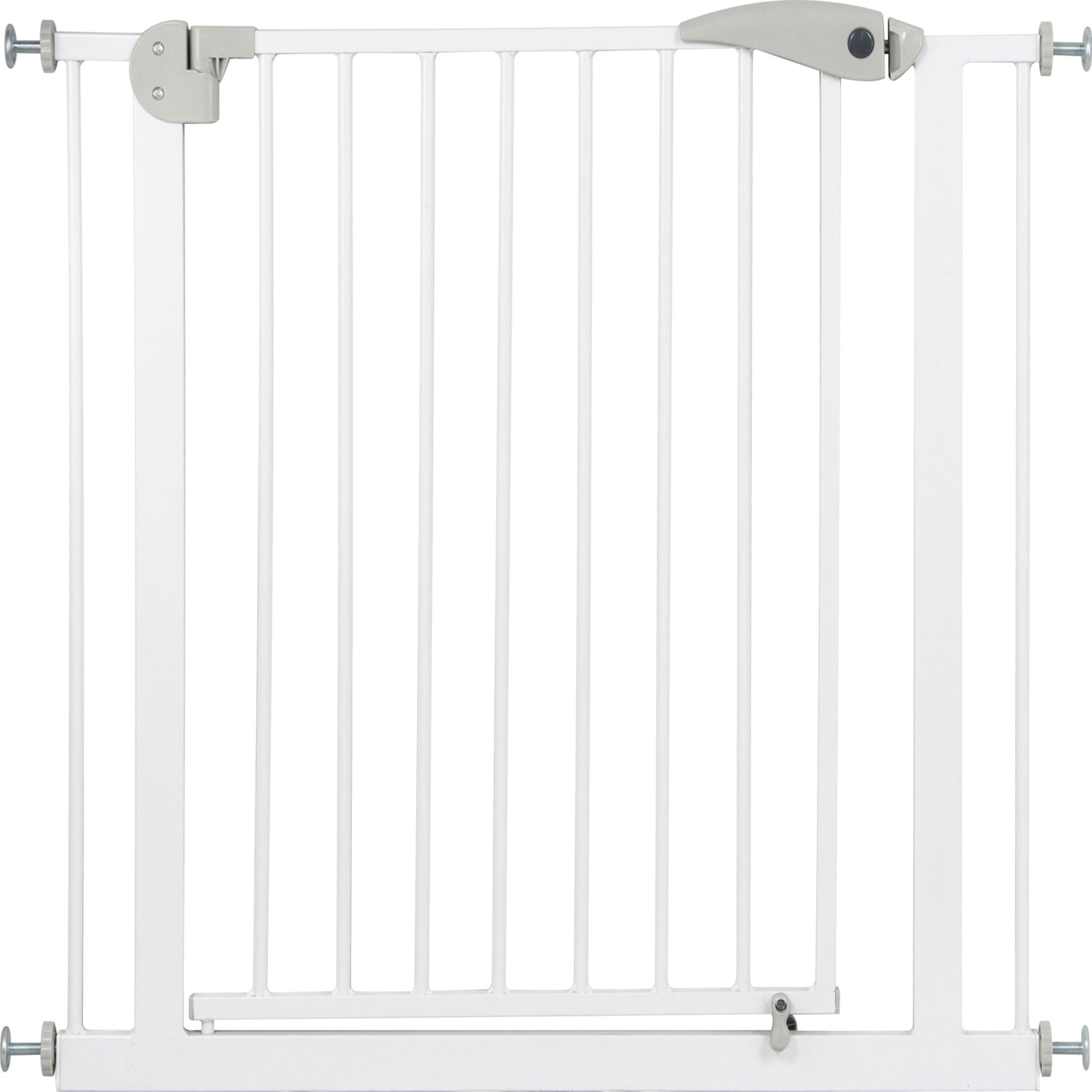 IB-Style® Cancelletto di Sicurezza Disponibile Fino a 275 cm | Cancello per Animali Domestici |!Passaggio Extra Largo ! | Senza Perforazione | Auto-Close|90° Stop| 215-225 cm