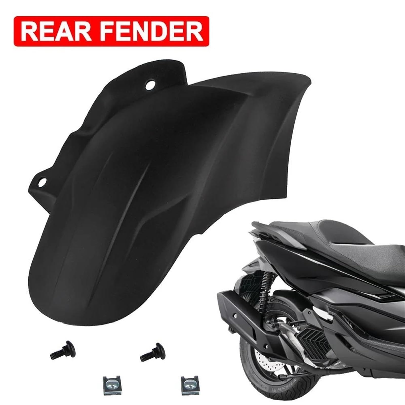 Motociclette fuoristrada Parafango Posteriore Per Moto, Estensore Parafango, Paraspruzzi, Copertura Per Forza350 NSS350 2020-2022 2023, Per Forza 350 NSS
