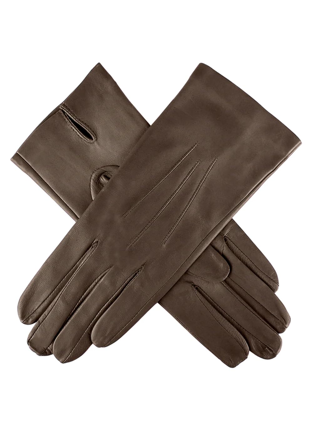 Dents Mocca Joanna Women's Classic Unlined Leather Gloves Size 7.5
