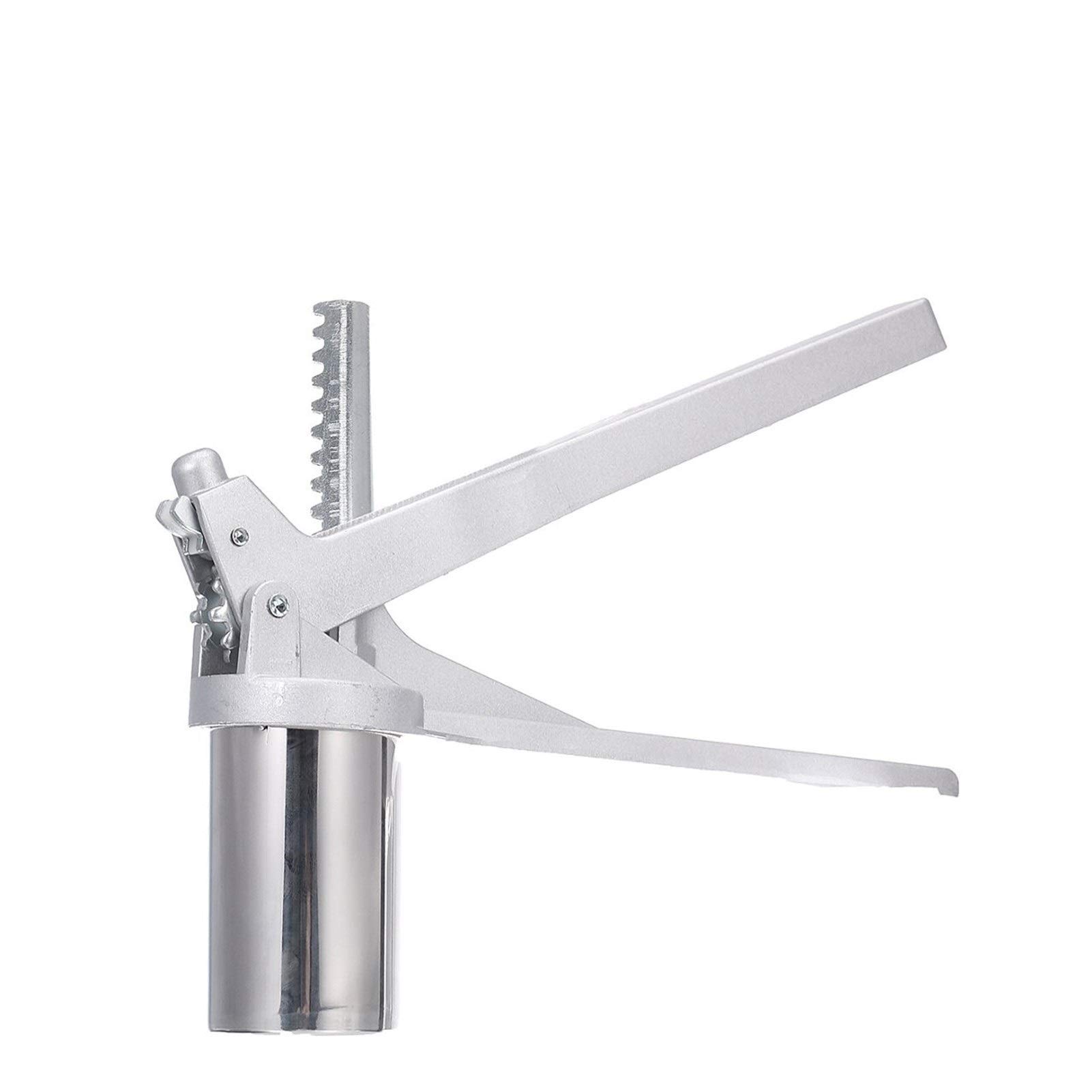 Macchina per la Pasta, Macchina per la Pasta Manuale, Macchina per la Pasta Manuale in Acciaio Inox, pressa per Pasta, manovella, spremiagrumi, Utensili da Cucina con 8 stampi per