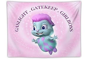 BionZax Bibble's Beliefs Gaslight Gatekeep Girlboss Tapestry: The Ultimate Empowerment Décor