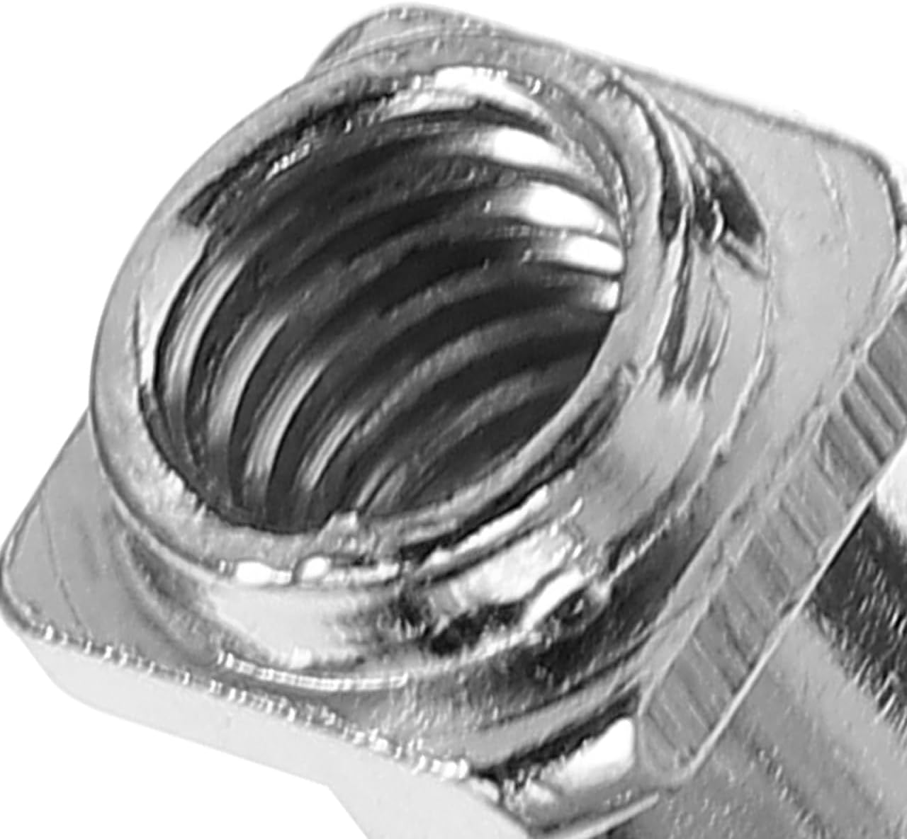SUPVOX 20Pcs Drum Swivel Nuts M5 0.59In Inner Diameter Replacement Tom Lug & Snare Drum Accessories Floor Supply
