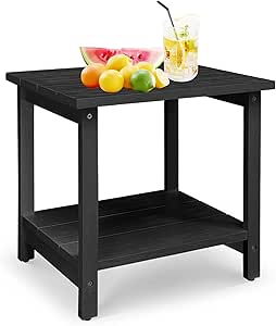Amazon.com : RKVPCNE Outdoor Side Table Patio Side Tables for Outside ...