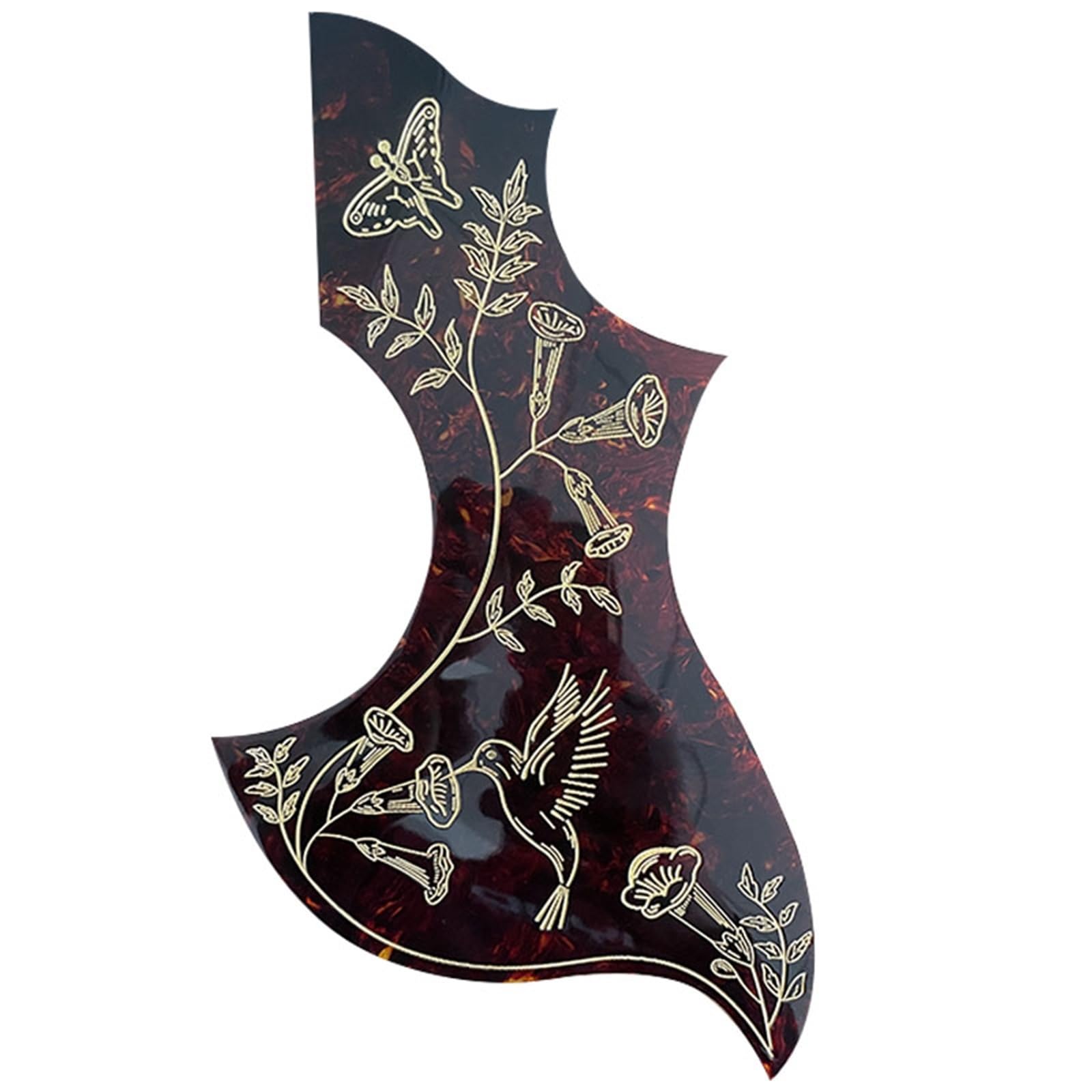 Acoustic Guitar Pickguard Battipenna per chitarra folk stile inciso Accessori per chitarra