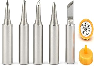 DZK 60W Premium Soldering Iron with Adjustable Temperature Control Knob & 5 Stainless Steel Tips | Fast Heating, Easy Installation, Heat-Resistant Handle – Ideal for PCB, Wire & DIY Projects