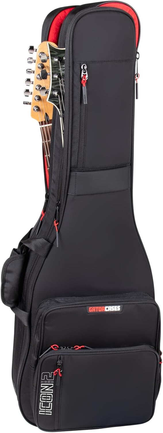 Gator Icon Take Two Series Electric Guitar Gig Bag - Black