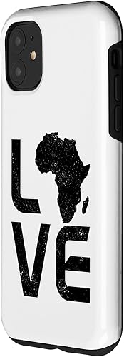 Miniatura 8 de iPhone 13 Pro Africa LOVE African Map Black Pride Ethiopia Kenya Nigeria Case