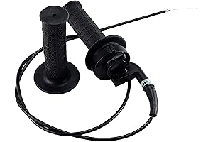 Baja Bike Throttle Handle Grips and Cable Set