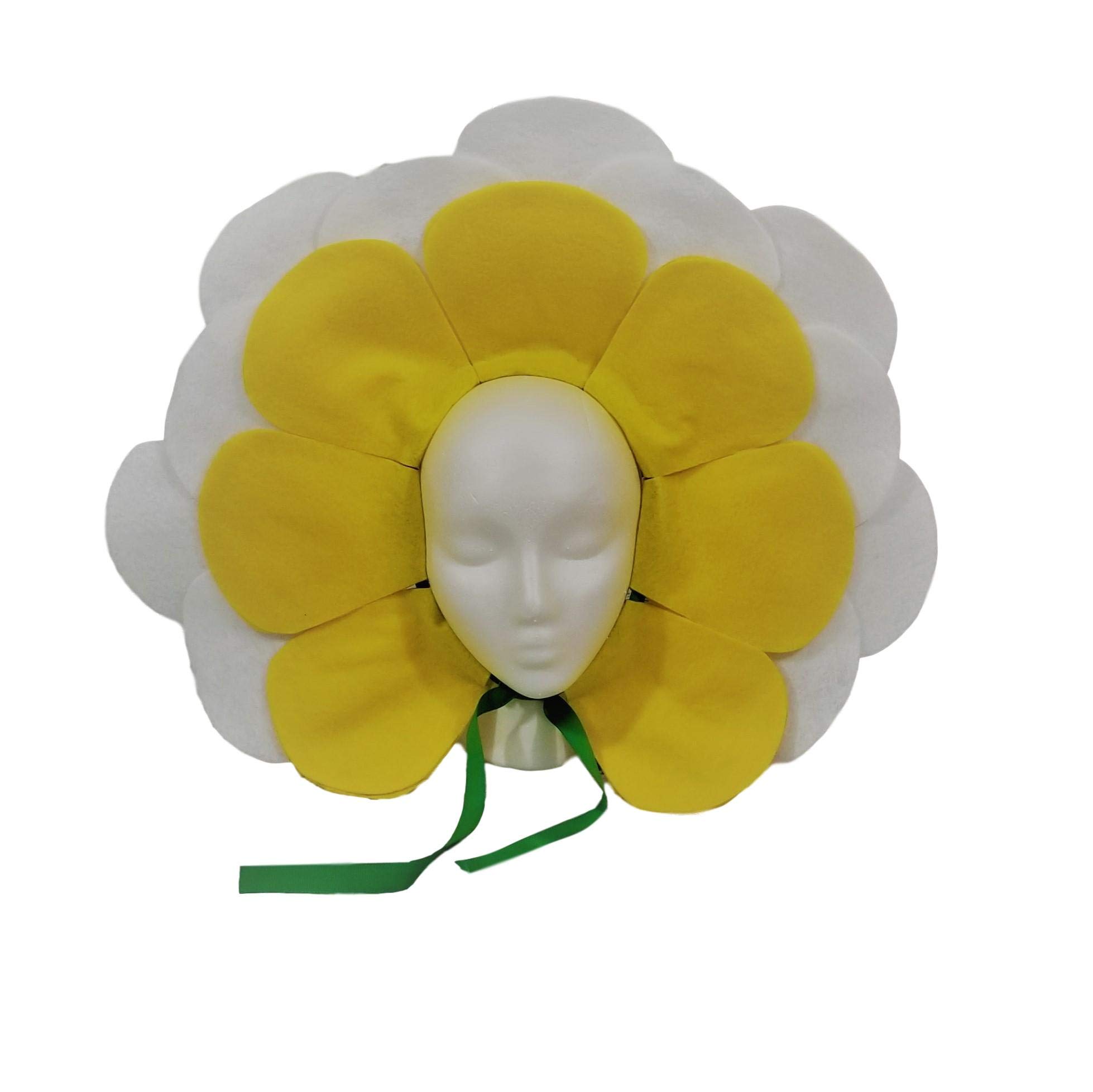 Teatots Party PlanningDaisy Flower Costume Headpiece (Yellow/White)