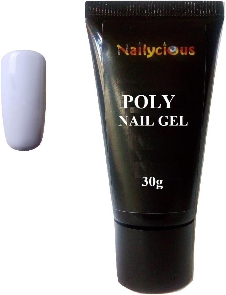 Professional Poly Nail Gel Hard Gel Snow White 30g