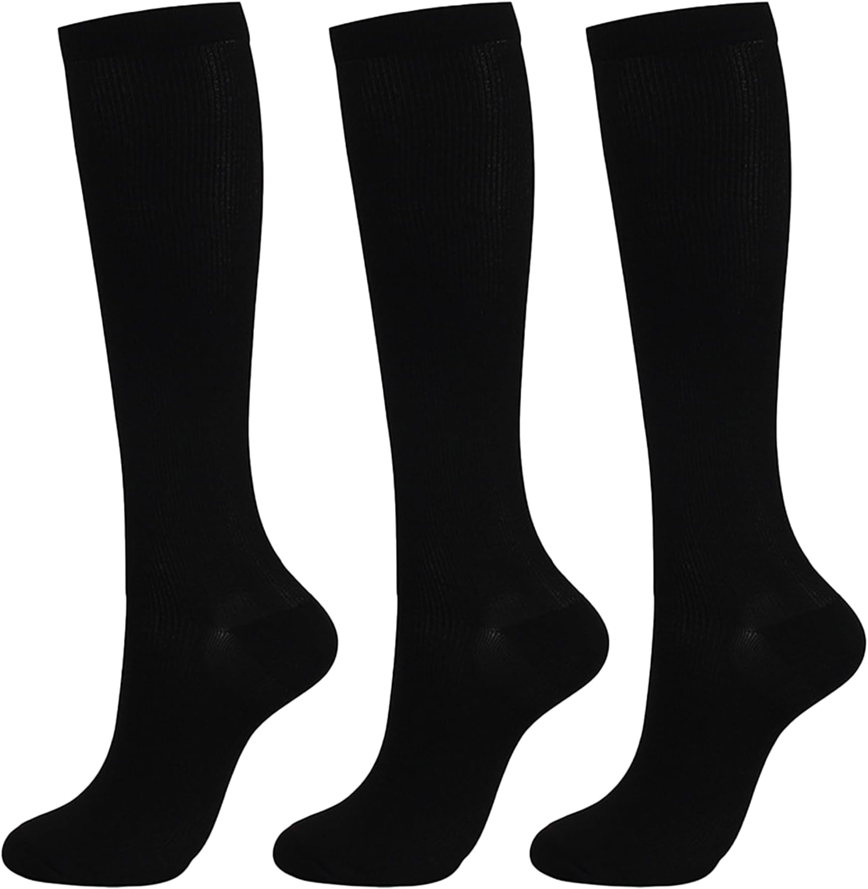 Dress Cici Compression Socks Women Base Layers & Compression Sock for Outdoor Sports 3Pairs
