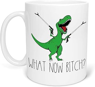 T-Rex Dinosaur Arms Funny Coffee Mug