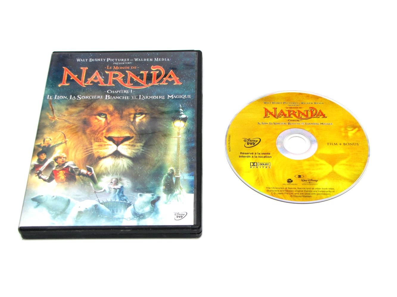 Le Monde de Narnia, Chapitre I : Le lion, la sorcière blanche et l'armoire magique [DVD]
