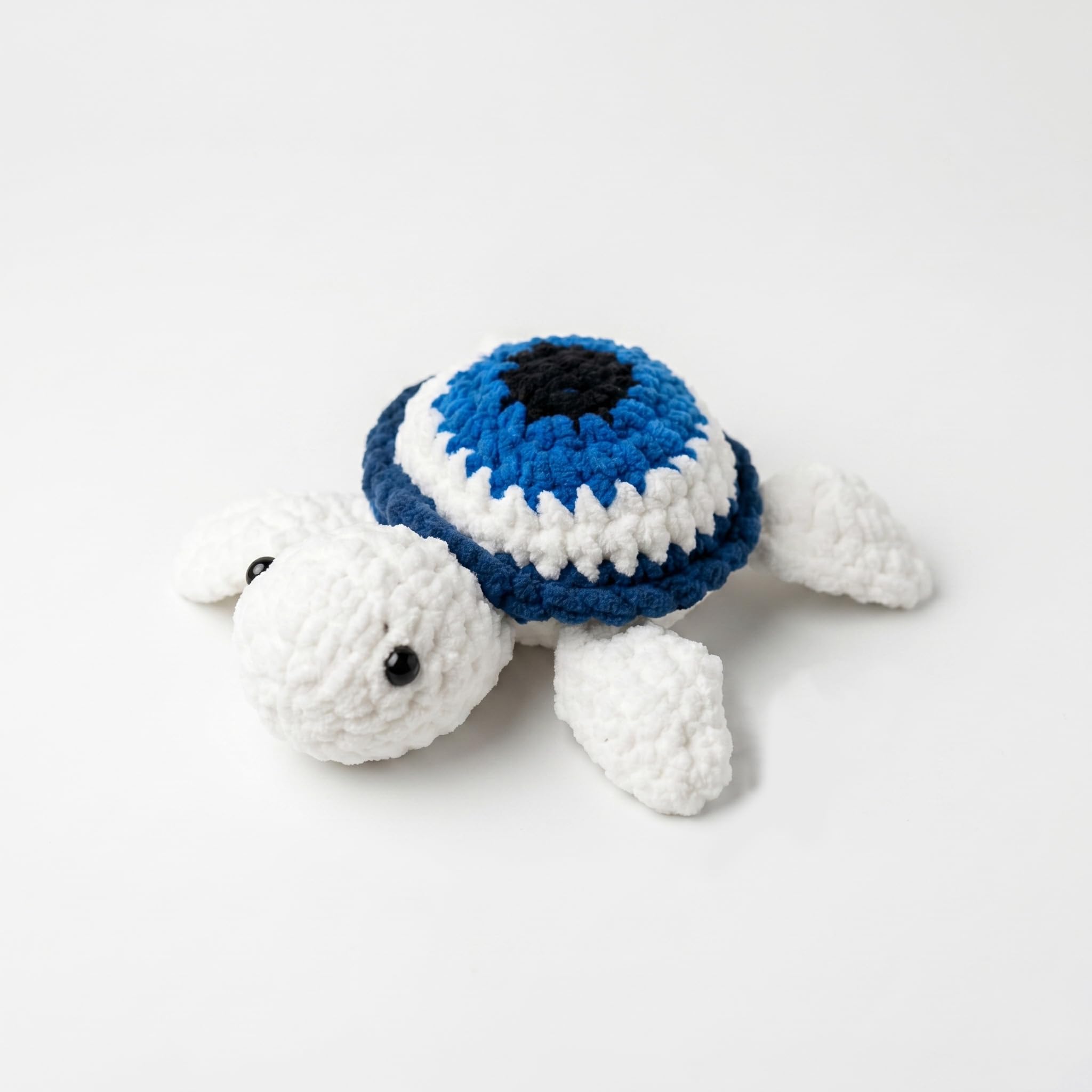 Crochet Evil Eye Turtle Amigurumi - Soft Plush Nazar Amulet Toy, Car Dashboard and Home Decor, Desk Pet & Bag Charm-image-24