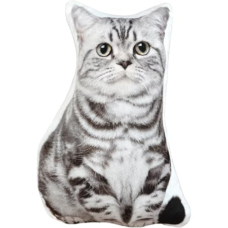 JWH 3D Animal Cat Shape Pillows 