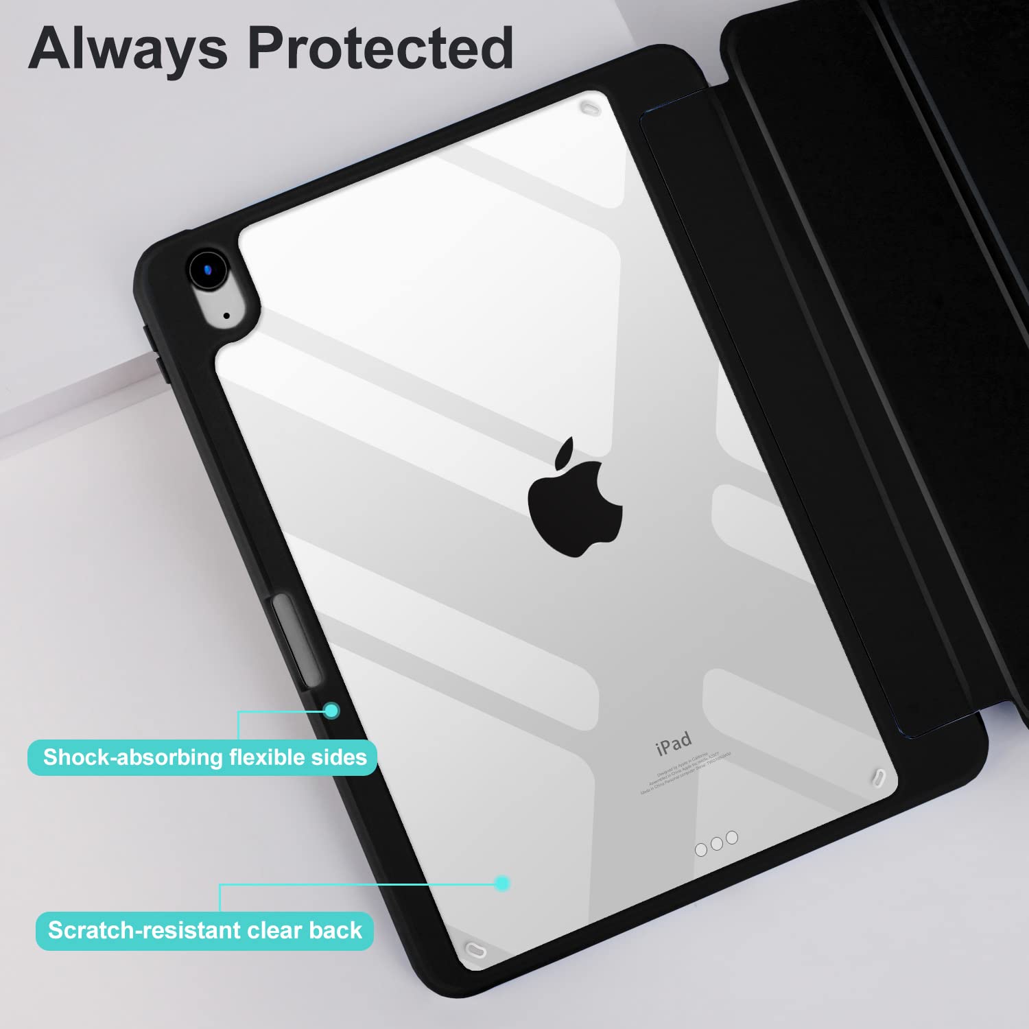 Amazon.co.jp: MYGROO iPad Air 第6世代ケース 2024 ペンシルホルダー