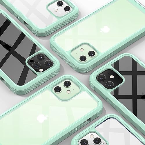 Miniatura 489 de Diaclara - Funda diseñada para iPhone 14 Pro Max, resistente, de cuerpo completo, con protector de pantalla sensible al tacto y antiarañazos + Blanco