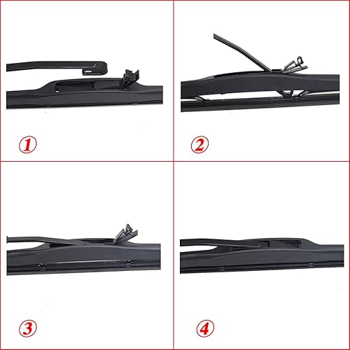 Miniatura 6 de Escobillas de limpiaparabrisas delantero para Chevrolet Aveo T200 T250 2002-2011, 22 pulgadas/16 pulgadas