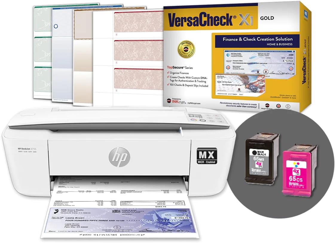 VersaCheck HP DeskJet 3755 MXE