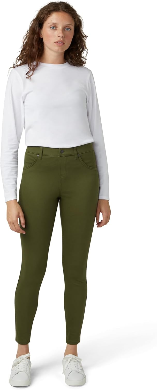 Hue Womens Ultra Soft High Waist Denim Leggings - Image 6