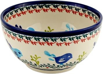 Polish Pottery Market Cereal Bowl - Thumbnail 2
