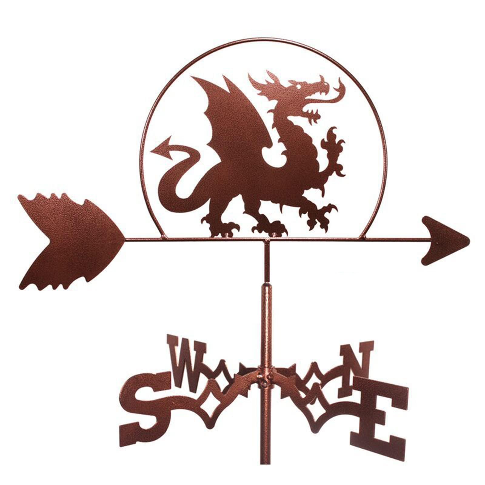 Girouette Dragon Volant pour toit : oubliez les décors fragiles avec cet indicateur de vent