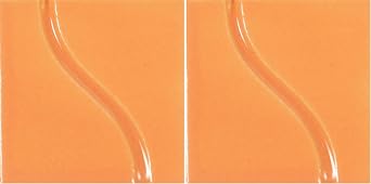 Sax True Flow Gloss Glaze, Orange, 1 Pint, 20 cm - 1430118 Pack of 2