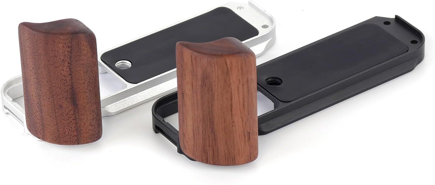 Metal Hand Grip L Bracket Holder for Fujifilm X-T30 II/X-T30 Camera, Built-in Quick Release Plate for Arca, L-Shape Grip Compatible with Fujifilm XT20 II/XT20/XT10 II/XT10 Cameras (Silvery) - Image 9