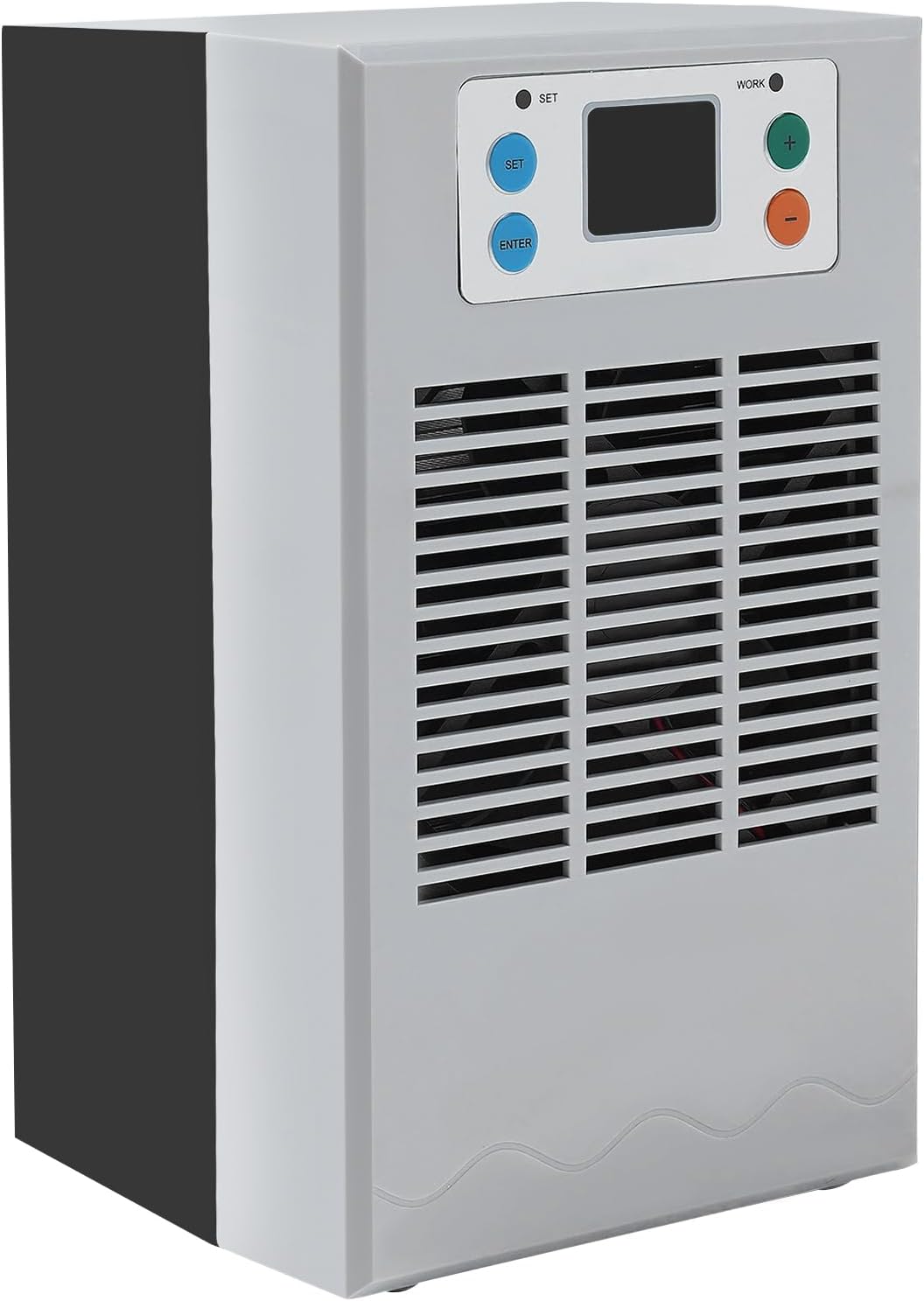 30l/7.93gal Aquarium Chiller, Fish Tank Cooler Constant Temperature Cooling System 12v 100w Aquarium Water Chiller Low Noise 35-45 Db for Fish, Axolotl, Shrimp