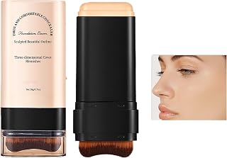 Two in One - Luxury Anti-wrinkle Makeup Foundation, Double Head Makeup Foundation, Perfect Breeds Foundation Makeup, Long Lasting Waterproof (#4, 20g)