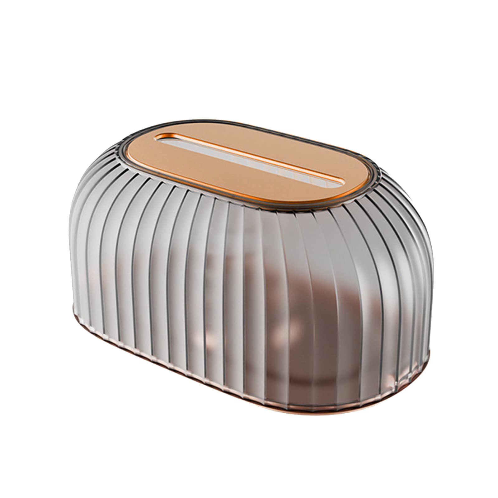 Tsophreniq Countertops Napkin Box Toilet Holder Striped Tissue Car Dispenser Easy to Use Striped Holder Rectangular
