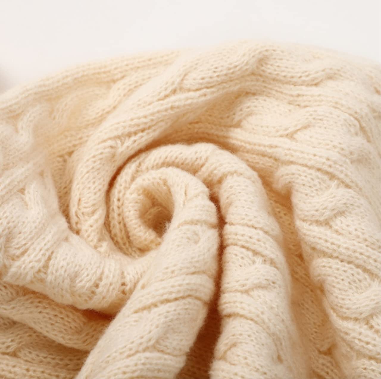Sciarpe Sciarpa Invernale Unisex Lavorata A Maglia Sciarpa Lunga Dolce Calda Per Ragazze Sciarpe da donna