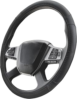 Sponsored You’re seeing this ad based on the product’s relevance to your search query.Learn more about this advertisement Upgrade4cars Truck Steering Wheel Cover 44-46 cm in Black | Steering Wheel Protector Universal | Steering Wheel Cover for Summer and Winter | Car Accessories Interior Decoration