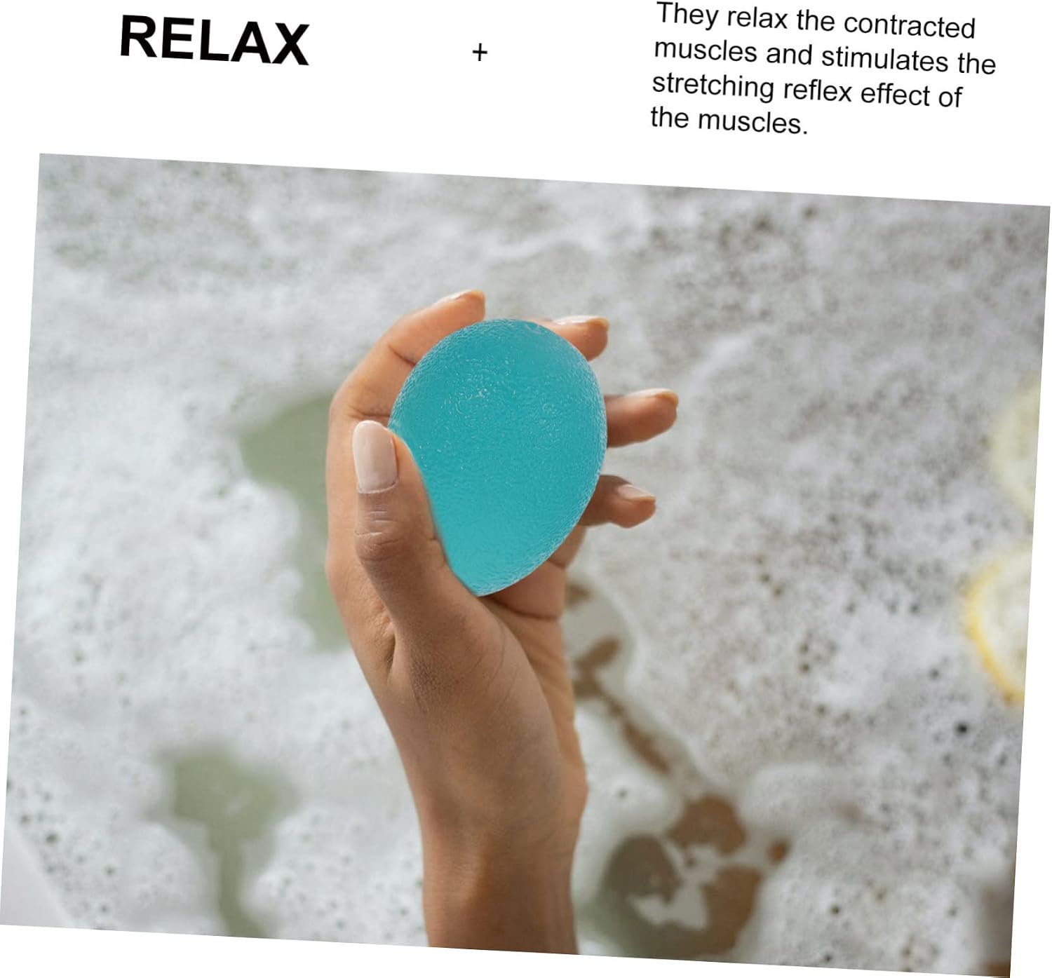 1Set Hand Grip Balls Finger Fitness Balls with Smooth Surface for Hand Strengthening Durable for Therapy Exercise Portable for Home Travel