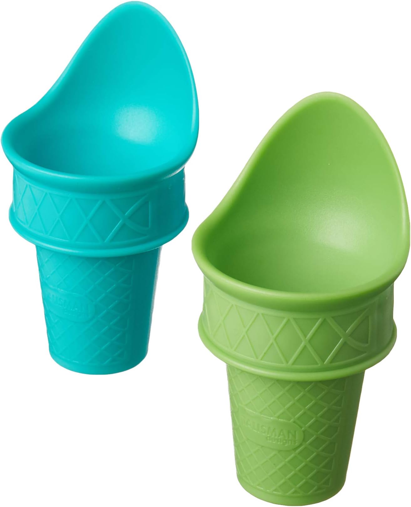 Talisman Designs Kiddie Kones Reusable Large Scoop Cones Set of 2
