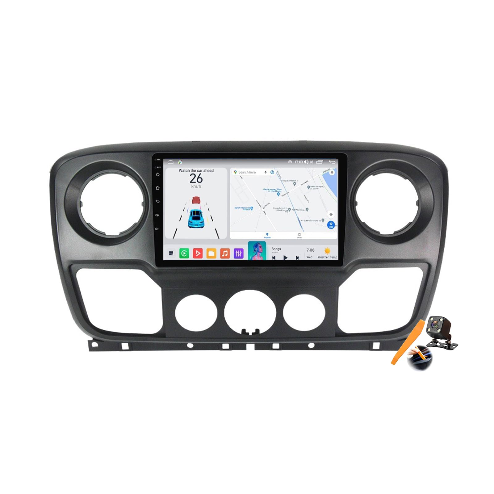 Autoradio Android 15 Master Movano NV400 de 10'' avec Navigation GPS et Bluetooth - 8