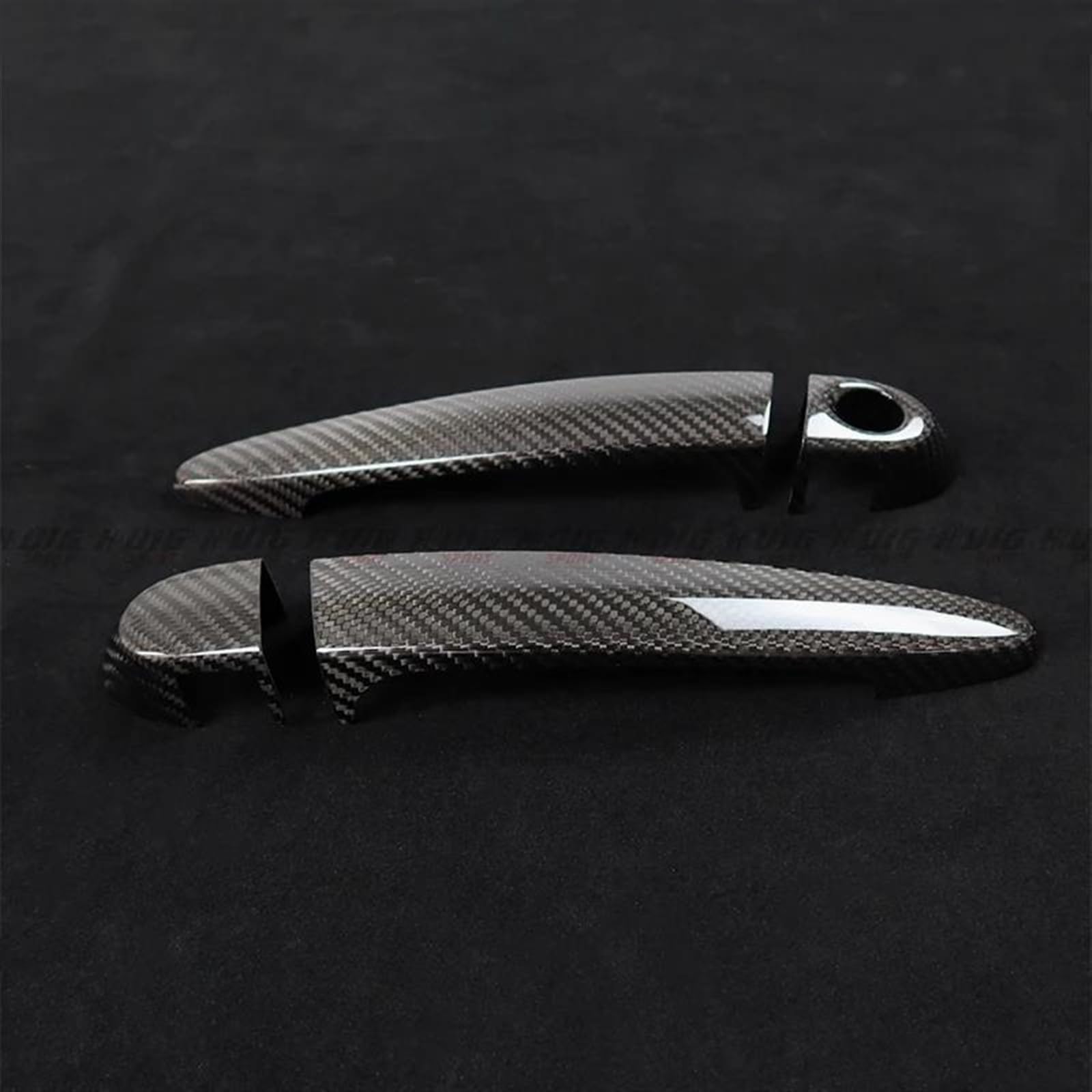 Kjhopy One Color Carbon Fiber Chrome Car Door Handle Bowl Cover For M2 F87 M4 F82 M3 F80 M2c Lhd Accessories Sticker Exterior Door Handle