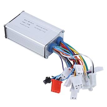 Alomejor Electric Scooter Controller,Quiet Smooth Brushless,Universal Speed Controller,350W 36V 24V System,for,commuters Urban Riders Recreation
