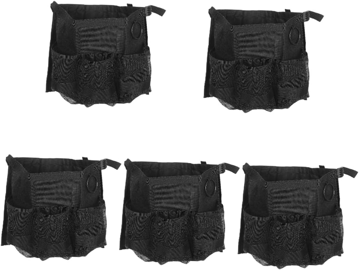 GLEAVI 5pcs Bucket Tool Organizer Storage Bag Multi-Pockets for Car Wash Fishing and Outdoor Use Easy to and Transport Compatible Standard Buckets