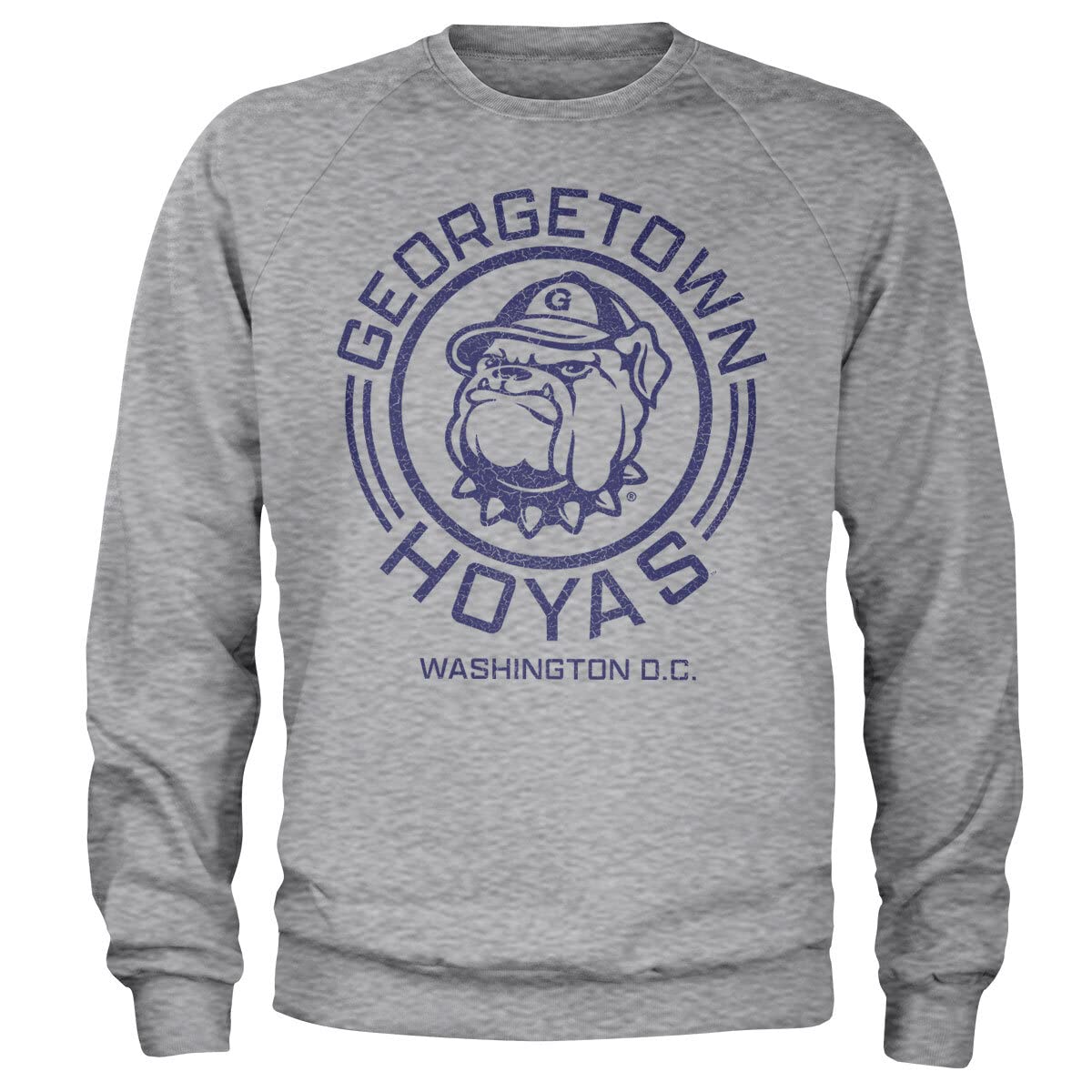 Georgetown UniversityOfficially Licensed Georgetown Hoyas - Washington Sweatshirt (Heather Grey), X-Large